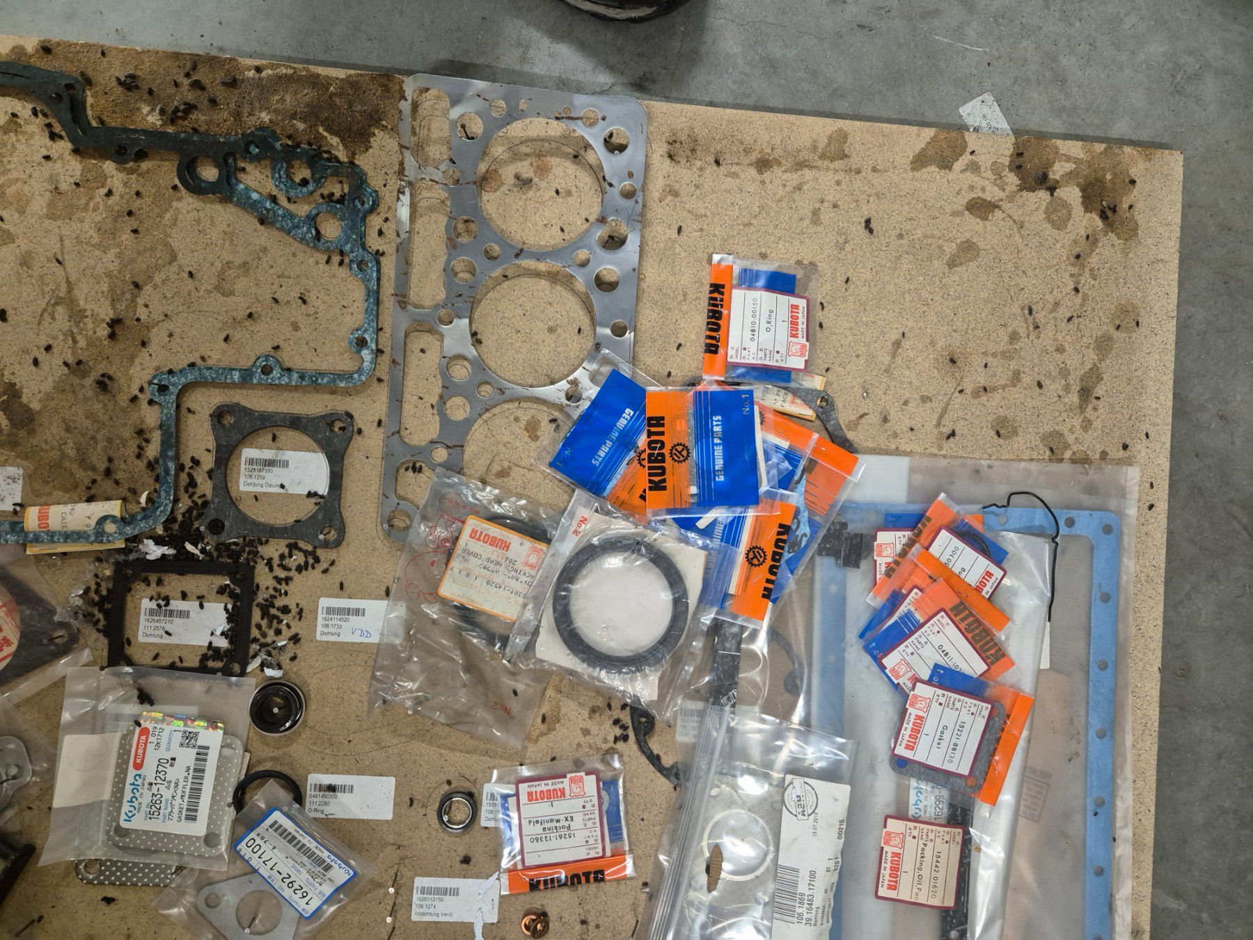Sanitär: Kubota Motorendichtungen – Gebraucht aus Rüegsbach von Garage3418