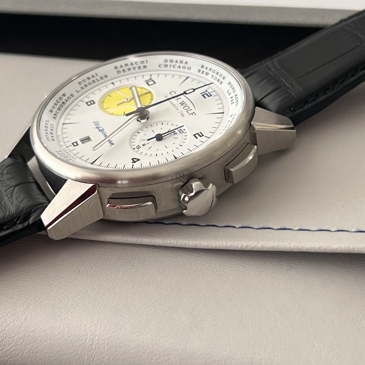 Glashütte Orologi: Glashütte C.H. WOLF – Usato da Villmergen venduto da Swiss2011 3