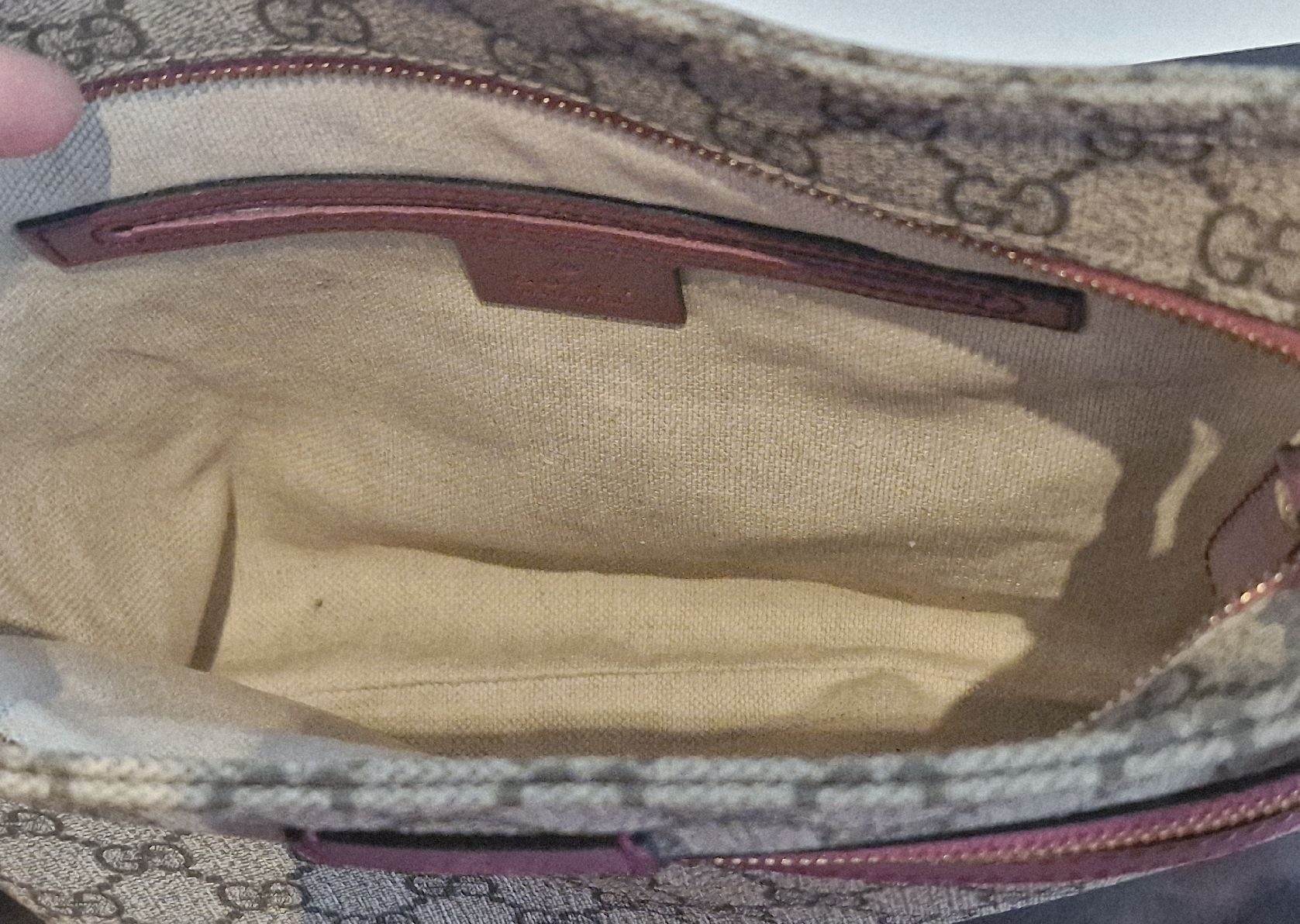 Gucci Borse: Gucci Canvas Messenger Bag Pink – Usato da Herrenhof venduto da wolke__7 4
