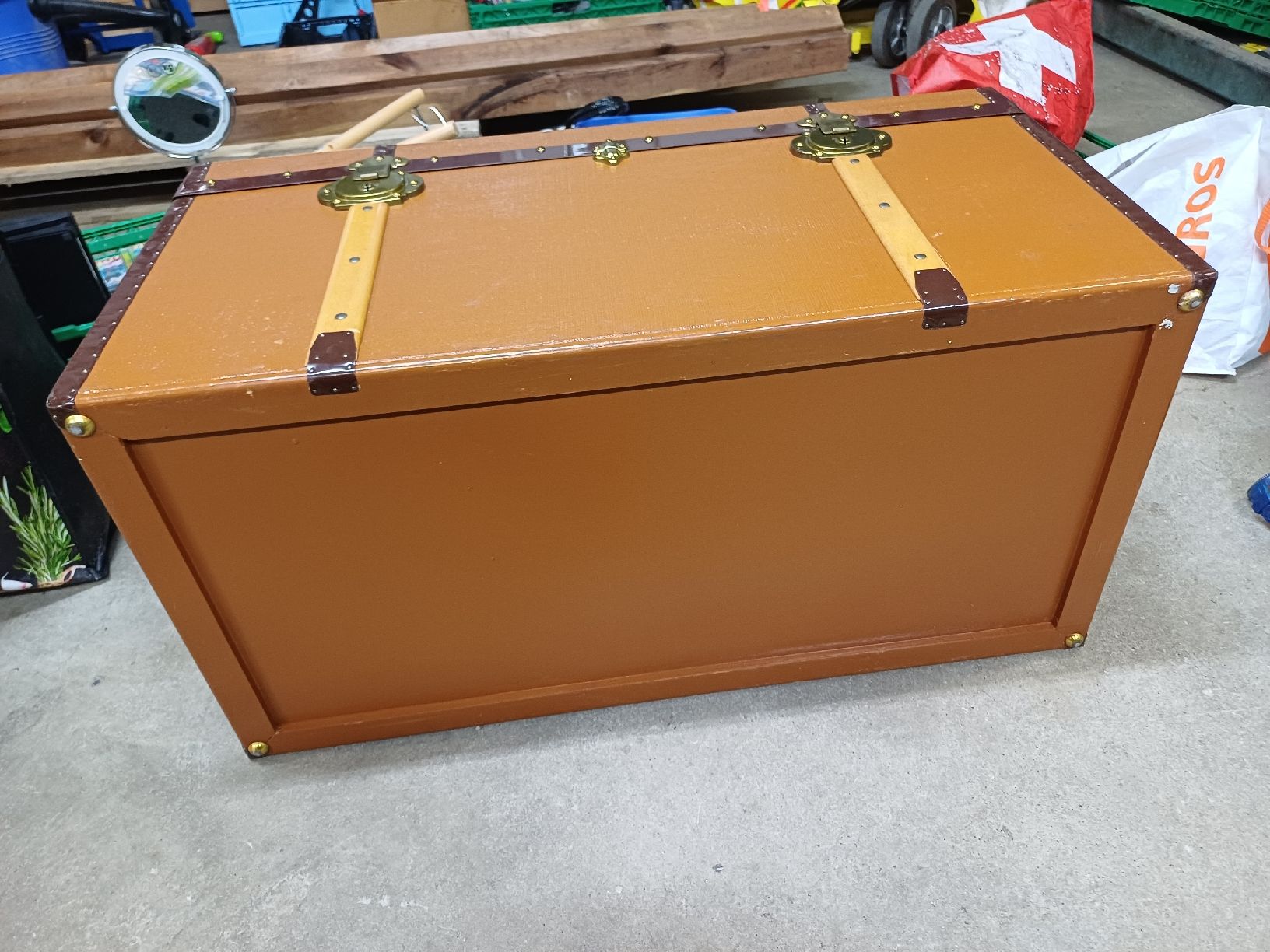 Cassapanche: Antiker Truhe Holzkiste – Usato da Wangenried venduto da Recycler94 8
