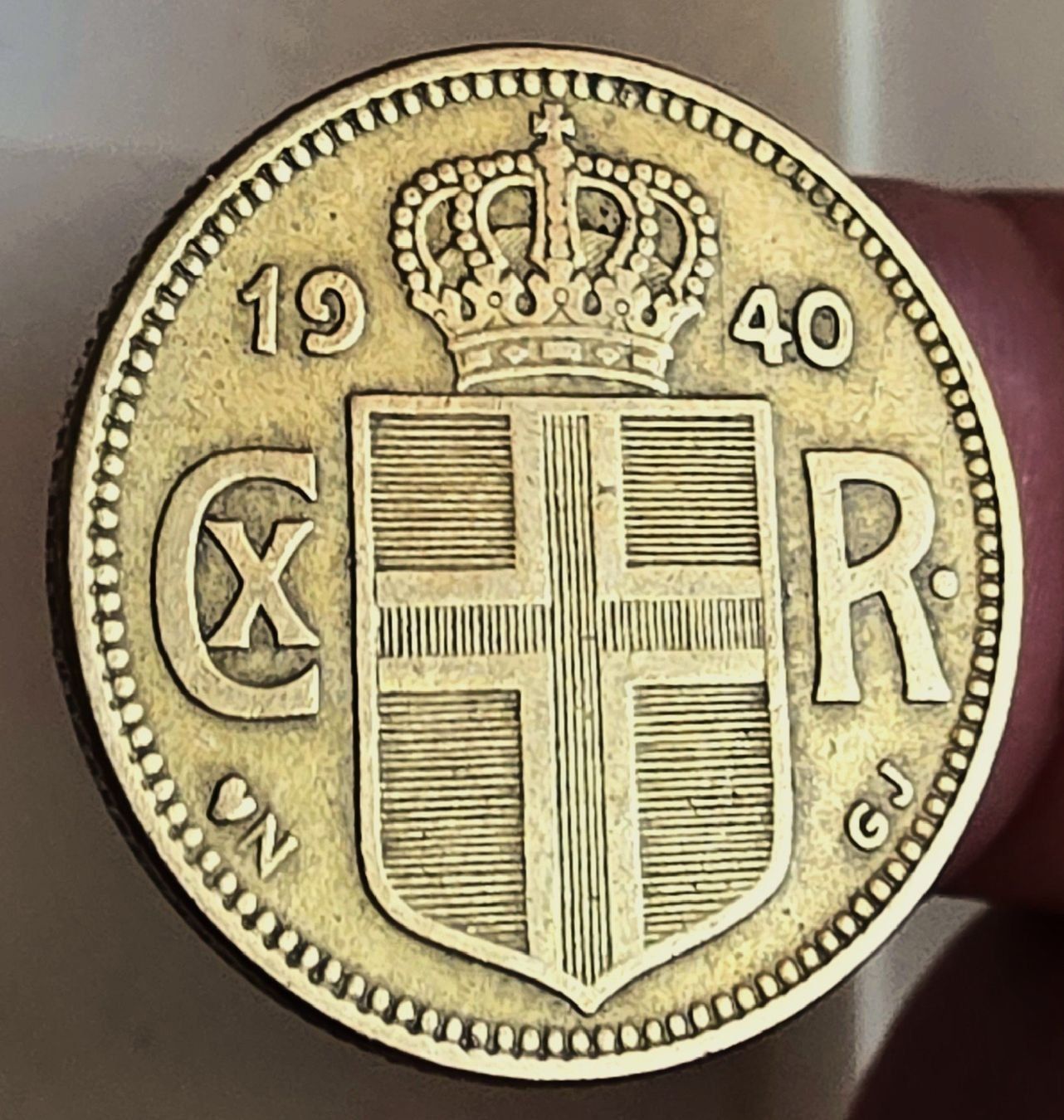 Alle Münzen: ISLAND 1 KRONA 1940 – Gebraucht aus winterthur von CoinPassion