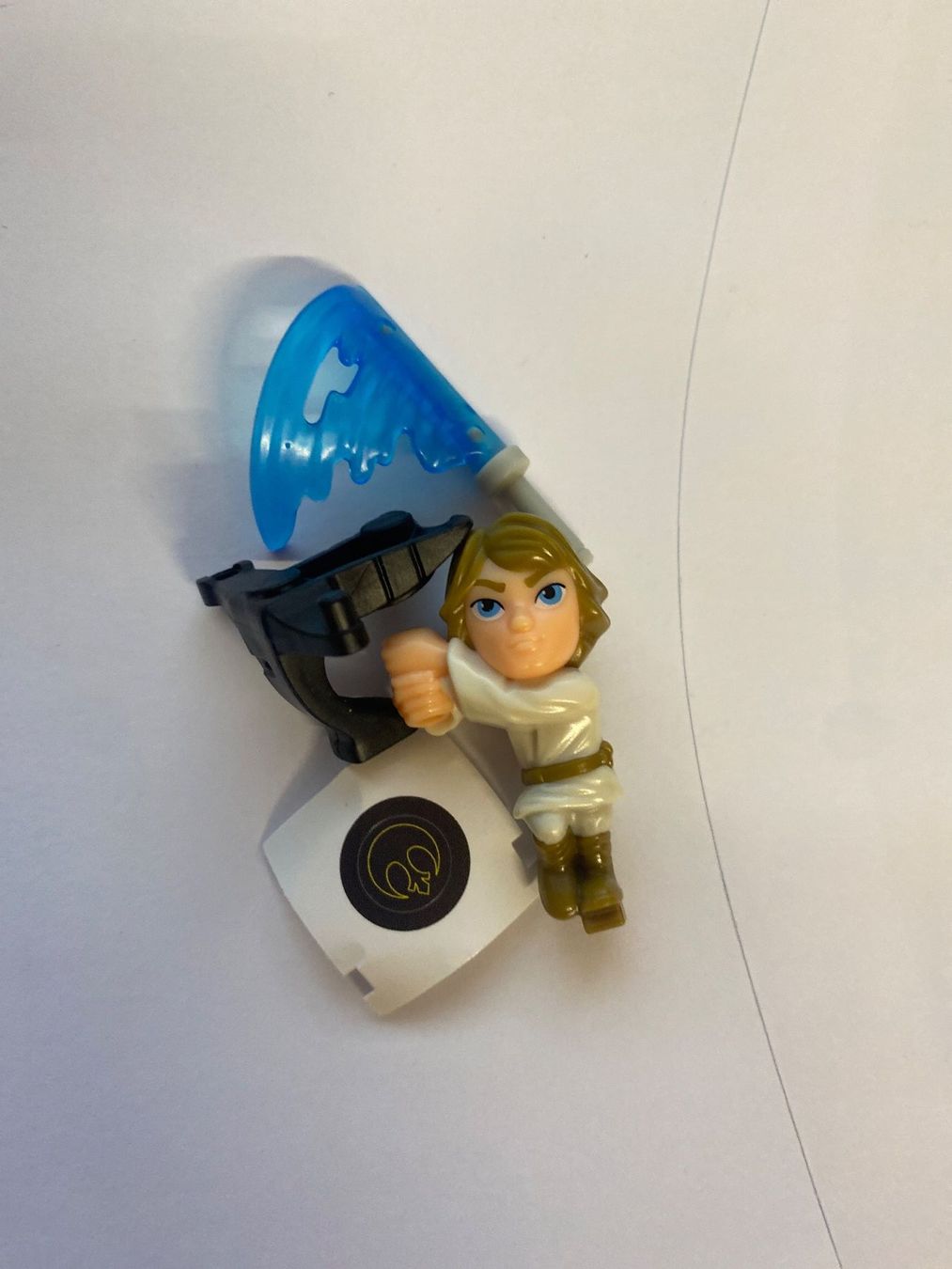 Star Wars Statuette: Figurine Star Wars Luke Skywalker Micro Force kinder – Nuovo (secondo la descrizione) da Le Brassus venduto da cinema13