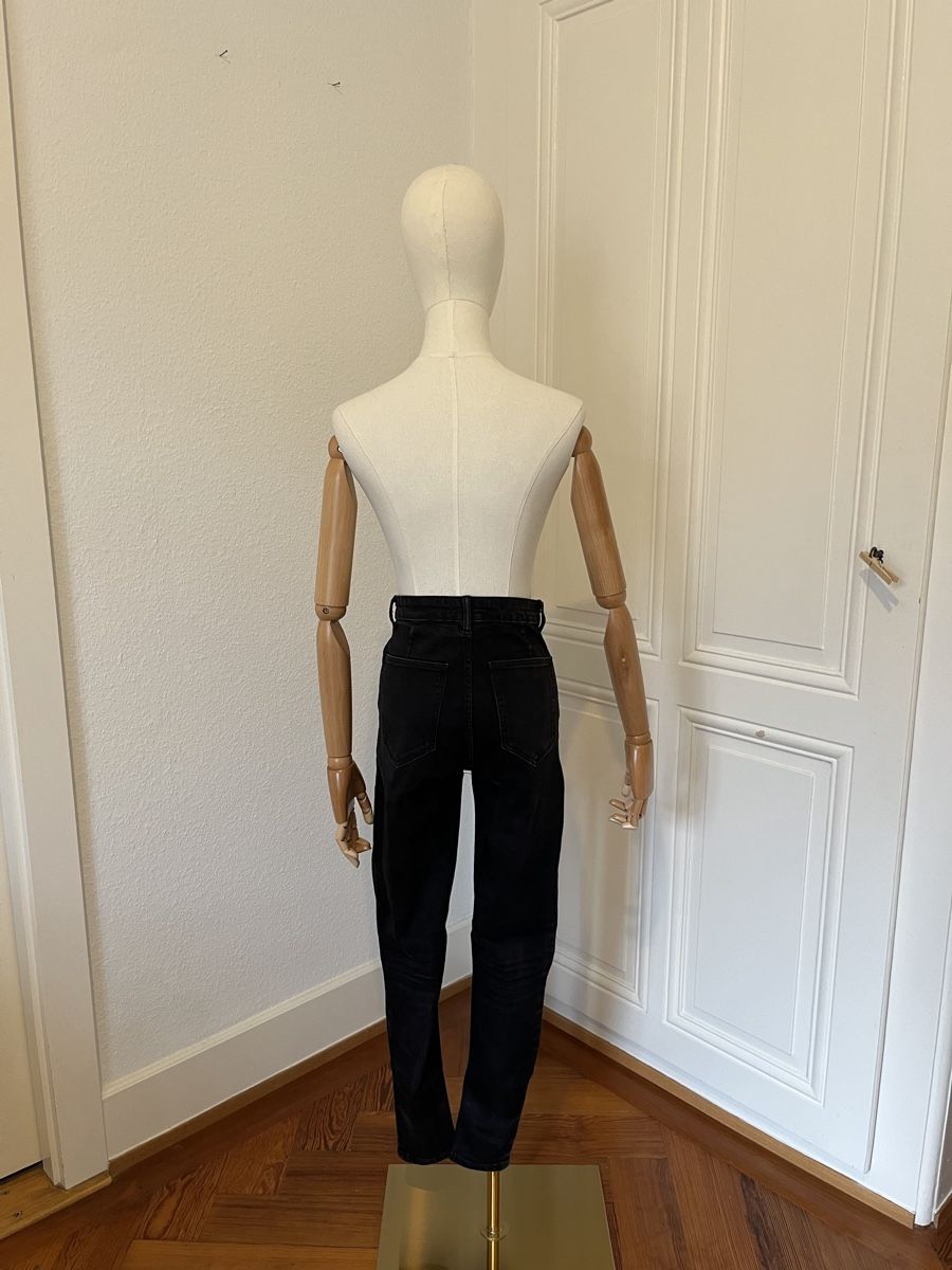 Zara Jeans: Zara Black Denim Jeans - Stylish! – Usato da Mies venduto da Nib2011 8