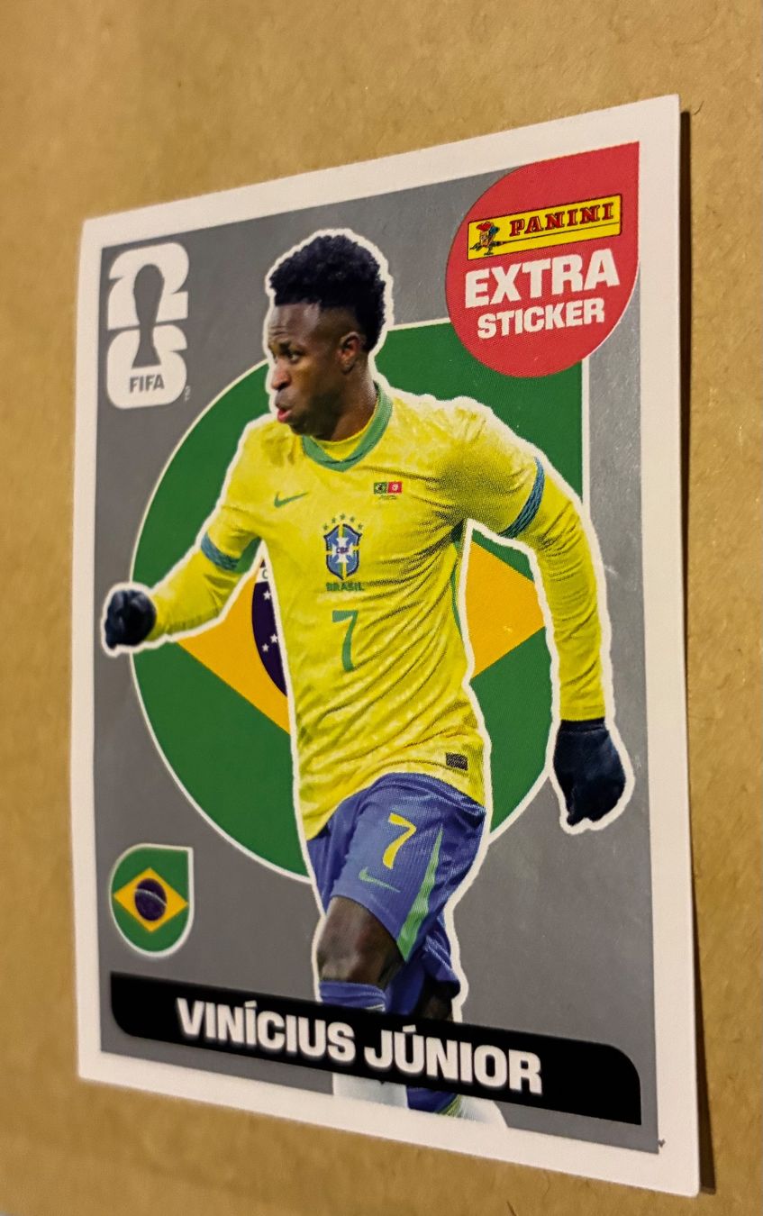 Panini Carte collezionabili: Panini Extra Sticker Vinicius Silber – Nuovo (secondo la descrizione) da Stäfa venduto da greety1981 2