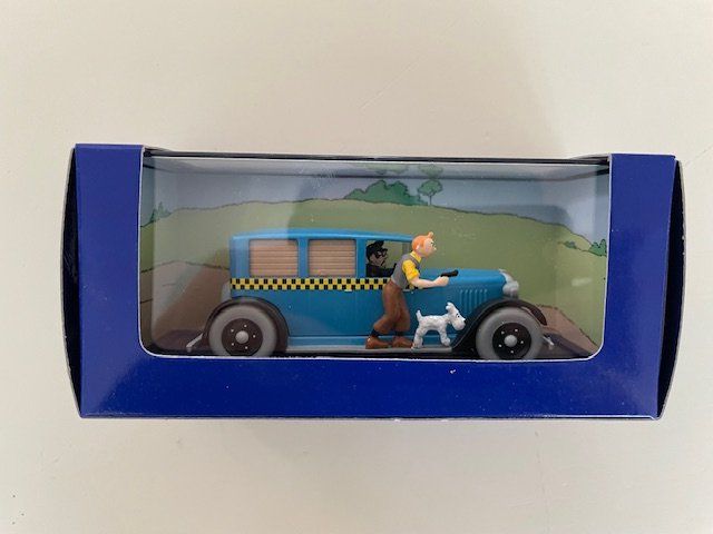 Collection De Miniatures De Véhicules Tintin - Occasion - Figurines Et Voitures Des Aventures De Tintin