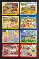 8 Stk. Kinderpuzzle