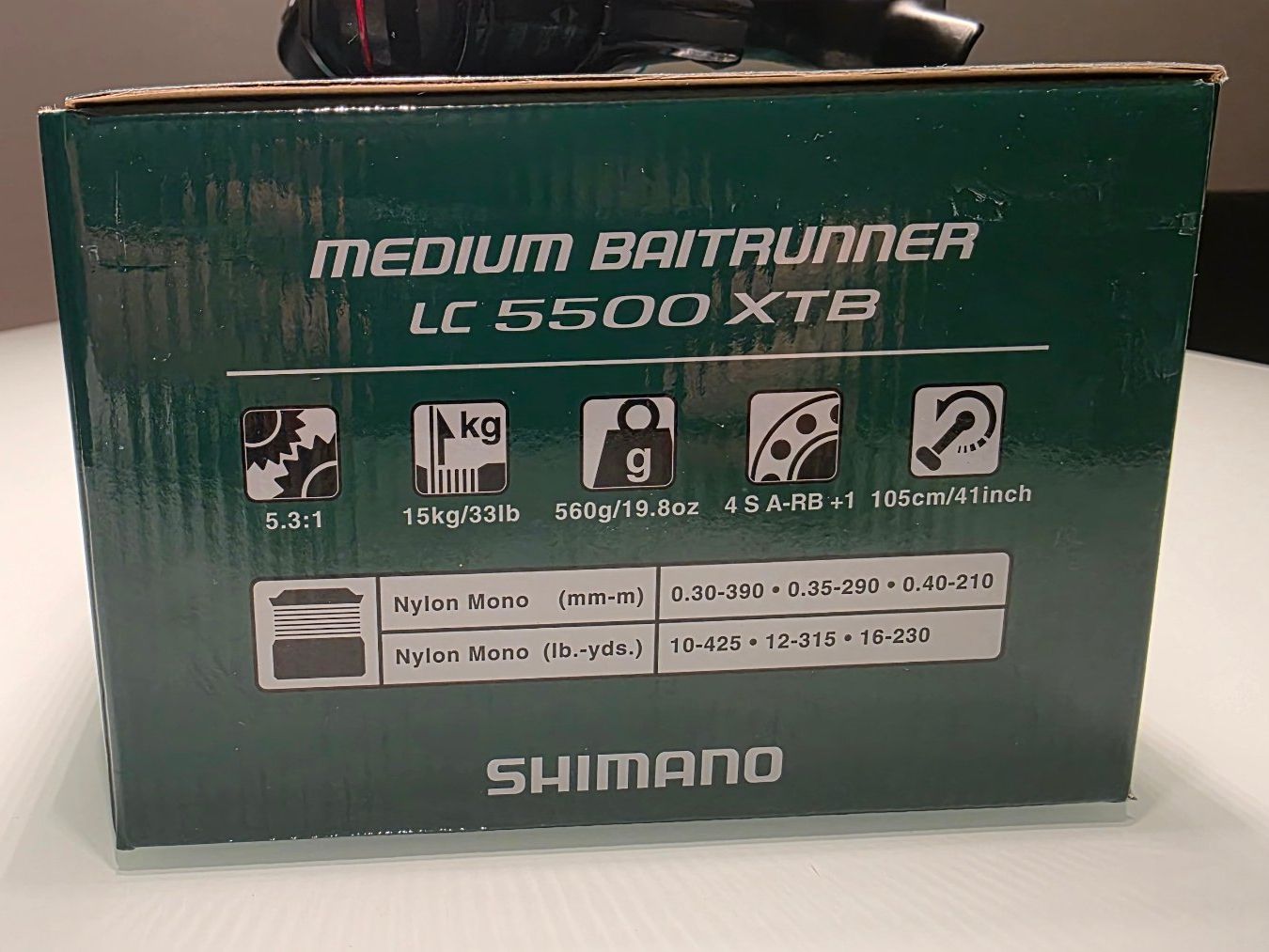 Shimano Tamburi & Mulinelli: 2x Shimano Medium Baitrunner Rollen LC 5500 XTB | NEU | OVP – Nuovo (secondo la descrizione) da Winterthur venduto da Riccimicki 1
