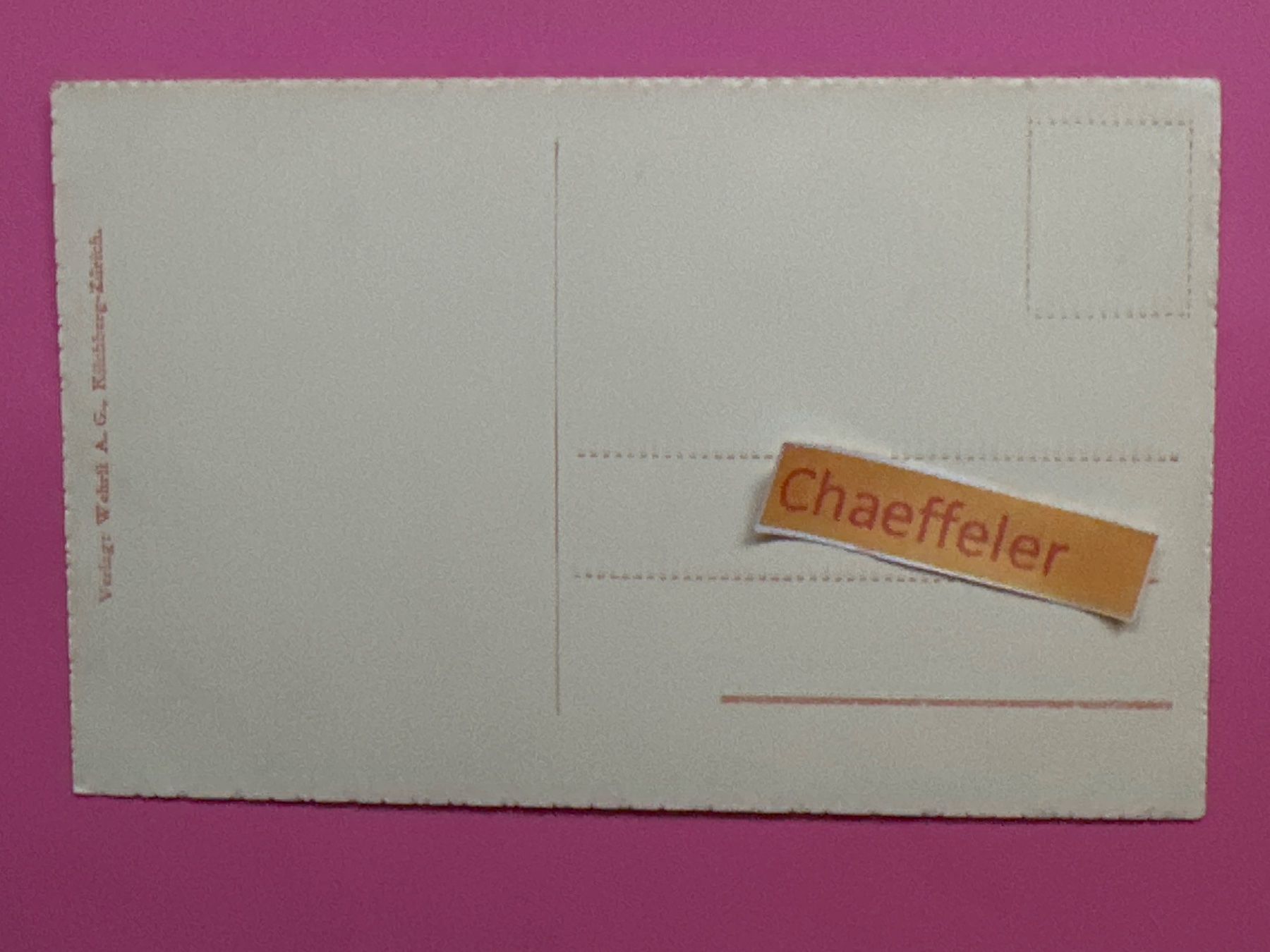 Cartoline postali: Brienzersee, Iseltwald – Usato da Zürich venduto da Chaeffeler 1