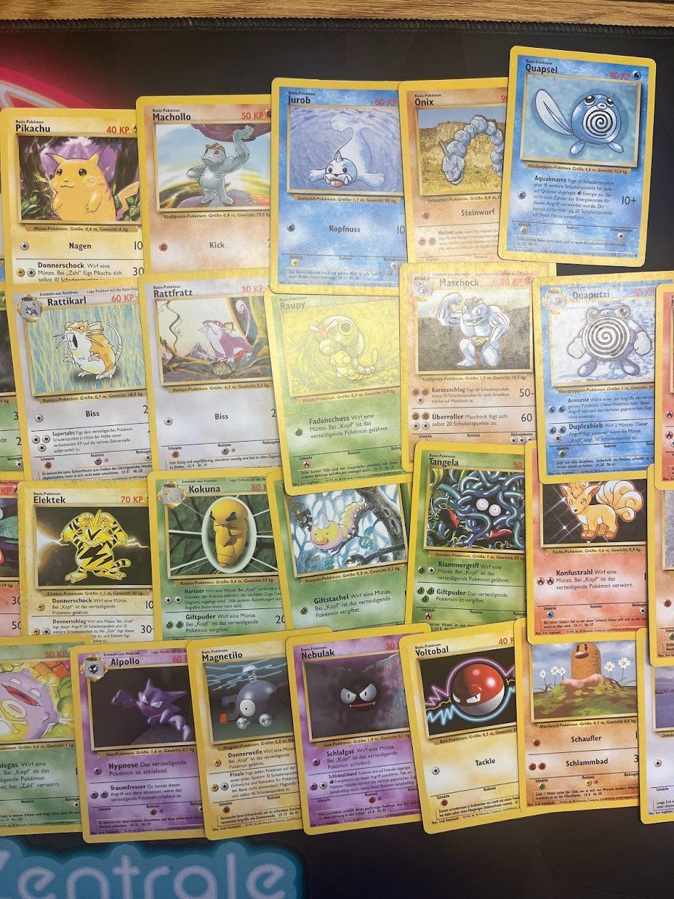 Pokémon Sammelbilder & Trading cards: Pokemon -   Base set 66 Verschiedene Karten , Vintage – Gebraucht aus schaan von Schokoloco 3
