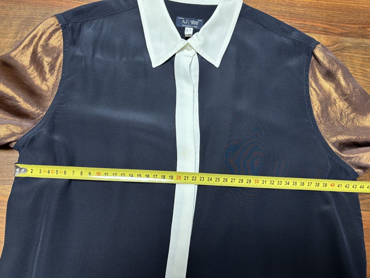 Armani Camicette: Bluse Seide Armani Jeans Gr. S – Usato da Winterthur venduto da san_wd8j 3