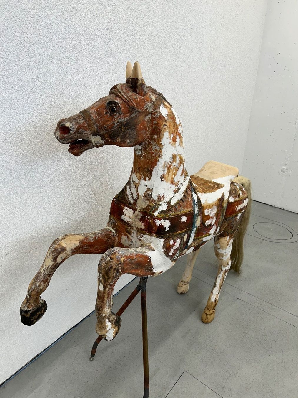 Statuette: Karusselpferd Karussellrössli Pferd Rössli – Usato da Niederried b. Interlaken venduto da Zg777 6
