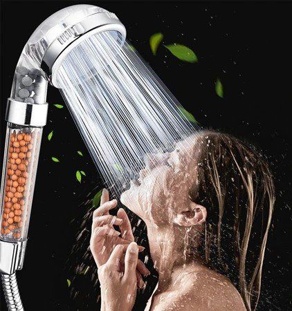 Soffioni doccia: Sparsamer Duschkopf mit Steinfilter- Ø20 mm – Nuovo e nell'imballaggio originale da St. Gallen venduto da schnaeppchen-preise 2