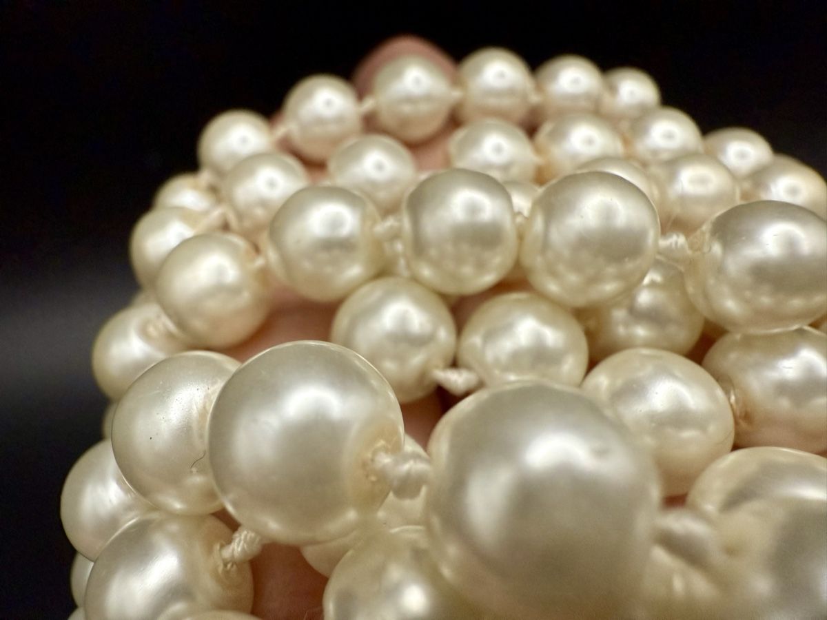 Ketten: Elegante lange Halskette aus Perlen – Gebraucht aus Lamone von LaCantinaMagica 5