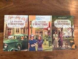 La Maison d'Hortense Maryse Rouy 3 livres bon état