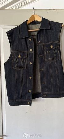 Eat dust selvedge denim weste