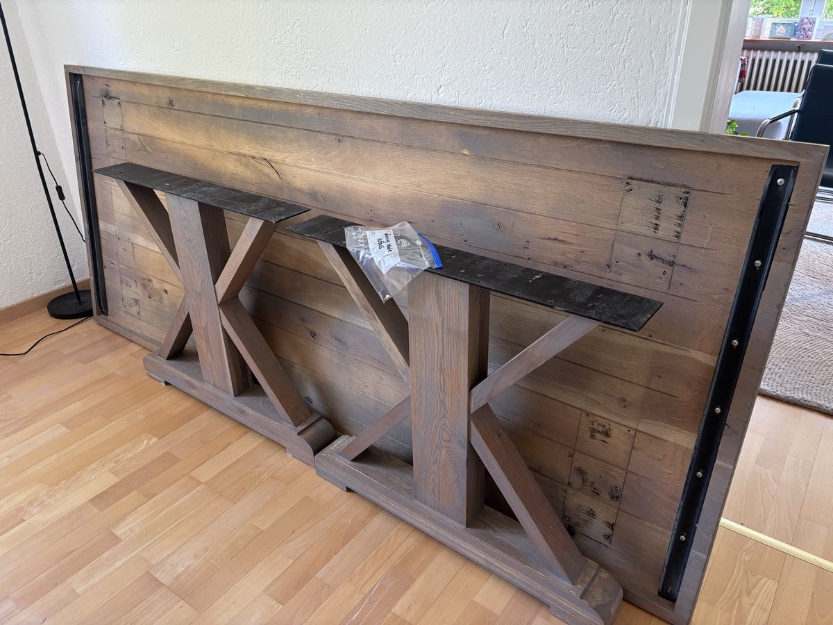 Tavoli: Large wooden dinner table - großer esstisch – Usato da Zürich venduto da nin_hpj6 4