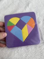 Kinder Steckpuzzle aus Schaumstoff – Herz – NEU!