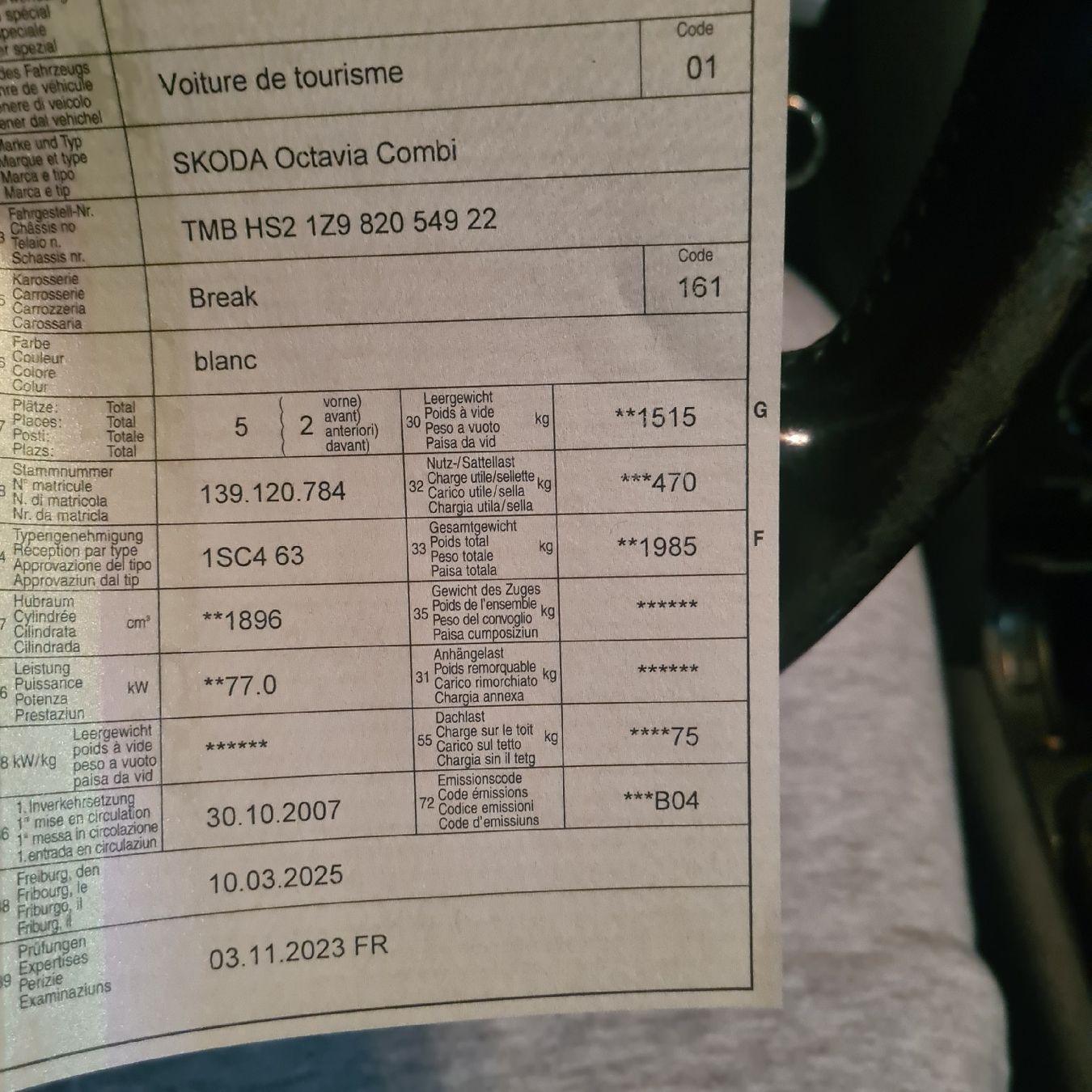 Skoda Automobili: skoda octavia 1.9 tdi – Usato da Bulle venduto da Mar1200 3
