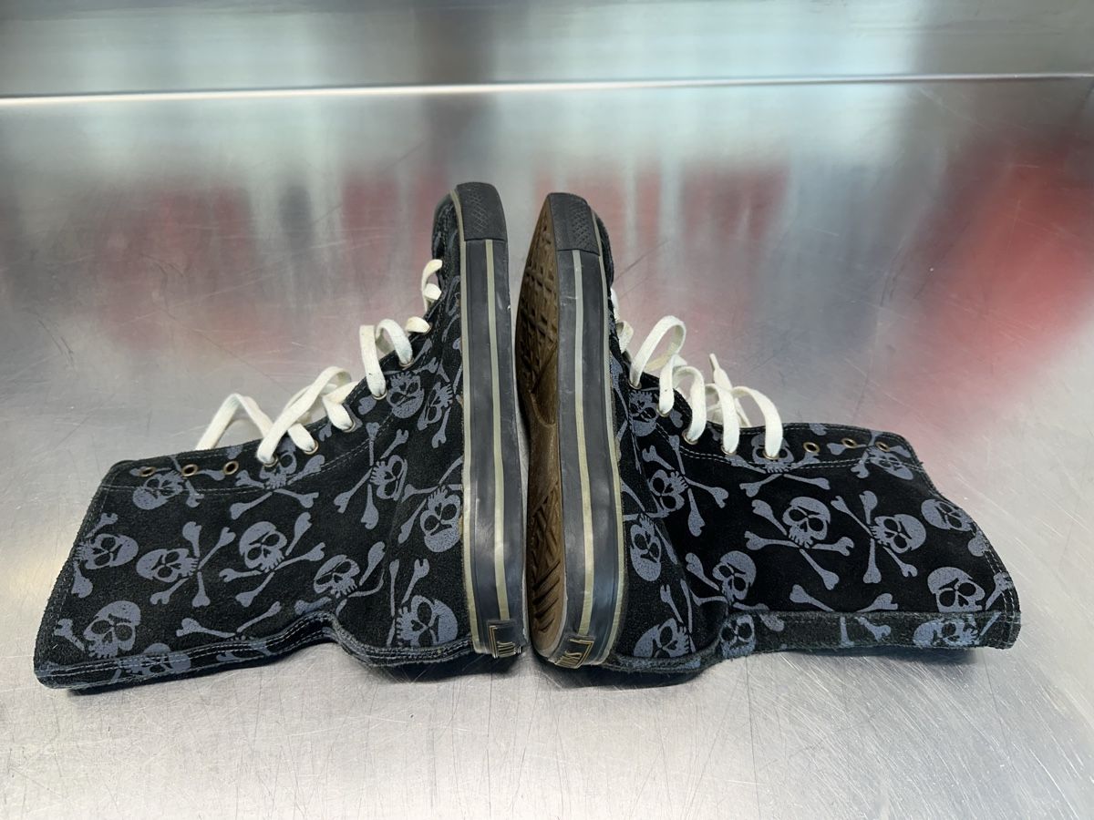 Scarpe da uomo: Totenkopf Chucks. Top Zustand – Usato da Schwende venduto da weesli 3