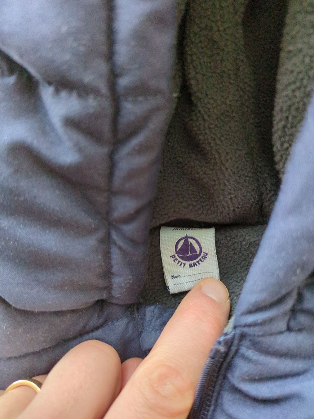 Giacche & Cappotti: Petit Bateau Winterjacke, Grösse 86 – Usato da Basel venduto da Blumenwiese2 1