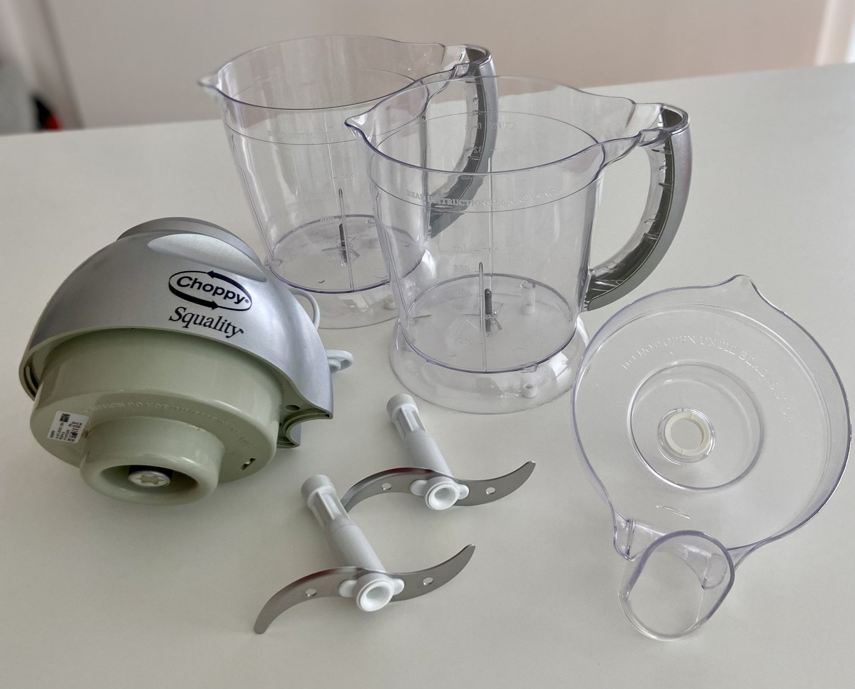 Elettrodomestici da cucina: Choppy Squality Grau - Mini-Küchenmaschine – Usato da Bülach venduto da Mcent 7