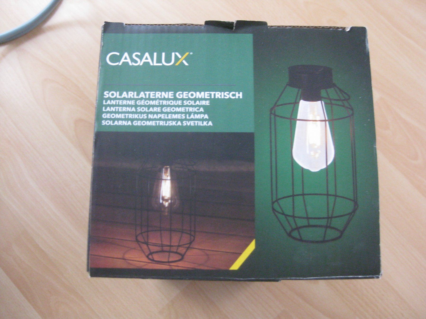 Lampade: 2 schöne geometerische Solarlampen – Nuovo e nell'imballaggio originale da Romanshorn venduto da Wazoohandlung 1