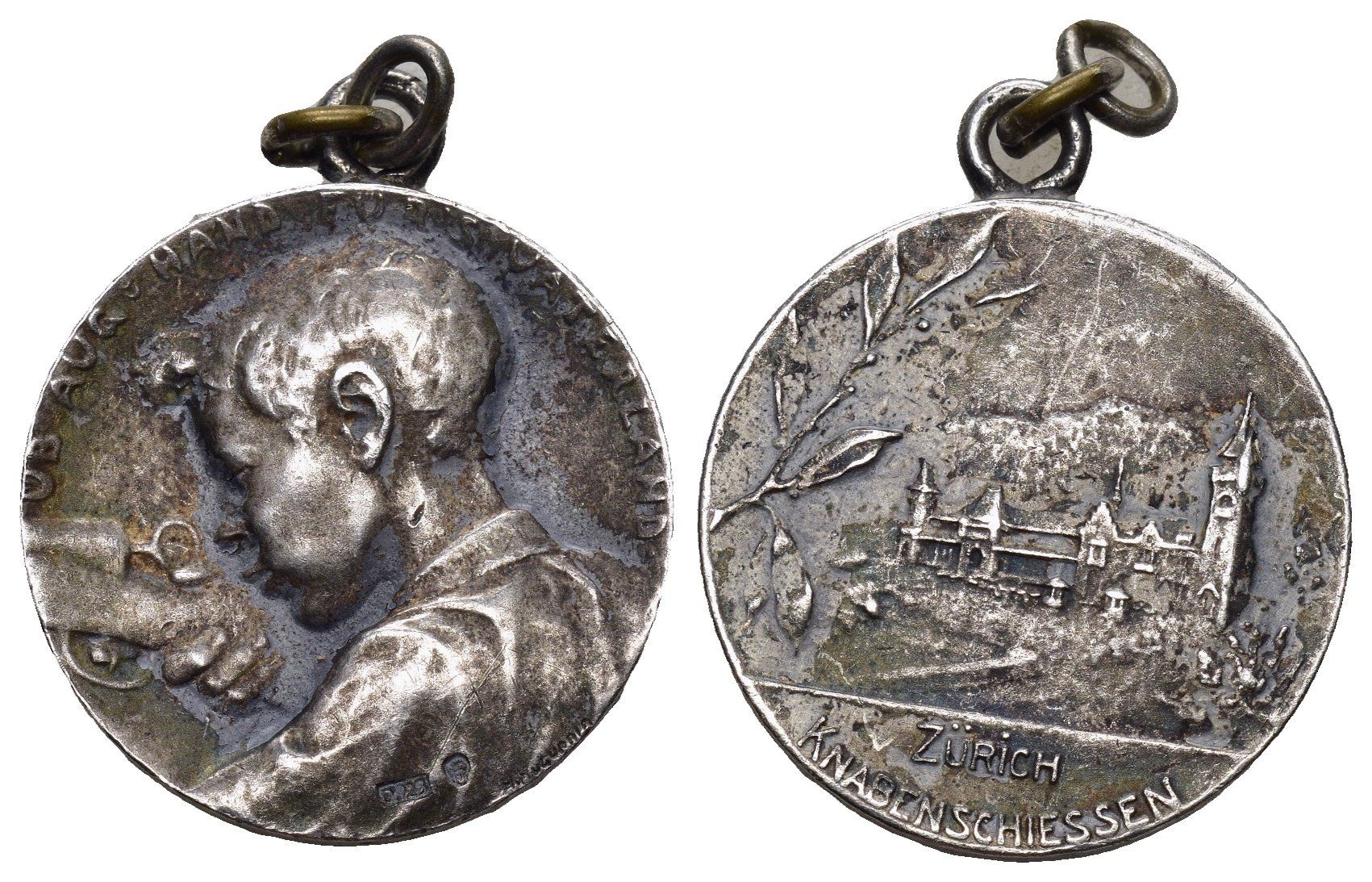 Medaillen: Zürich um 1910 – Gebraucht aus Bern von numismatictops