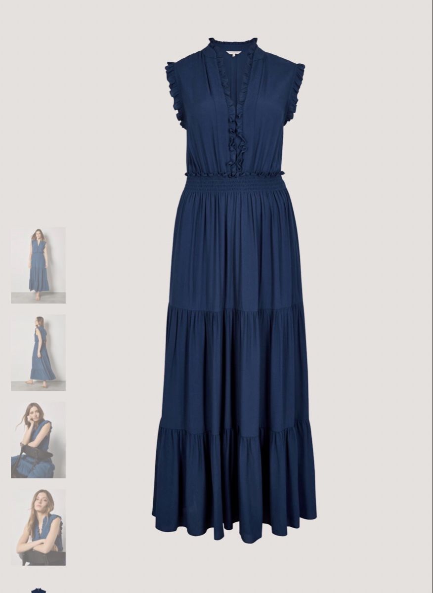 Vestiti: Apricot Viscose Midi Dress – Usato da St.Josefen venduto da lop_lh8d 2
