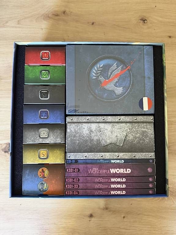 Spiele: It's a Wonderful World + Corruption & Ascension Kickstarter – Neu (gemäss Beschreibung) aus Lausanne von Karkuro 2