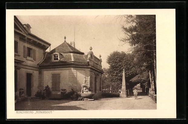 Cartoline postali: AK Kirchberg, Landsitz Duboisgut – Usato da Berlin venduto da bartko-reher