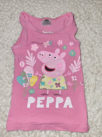 Sommerliches Peppa Pig Shirt, Top Grösse 98, Rosa 🐷🌸