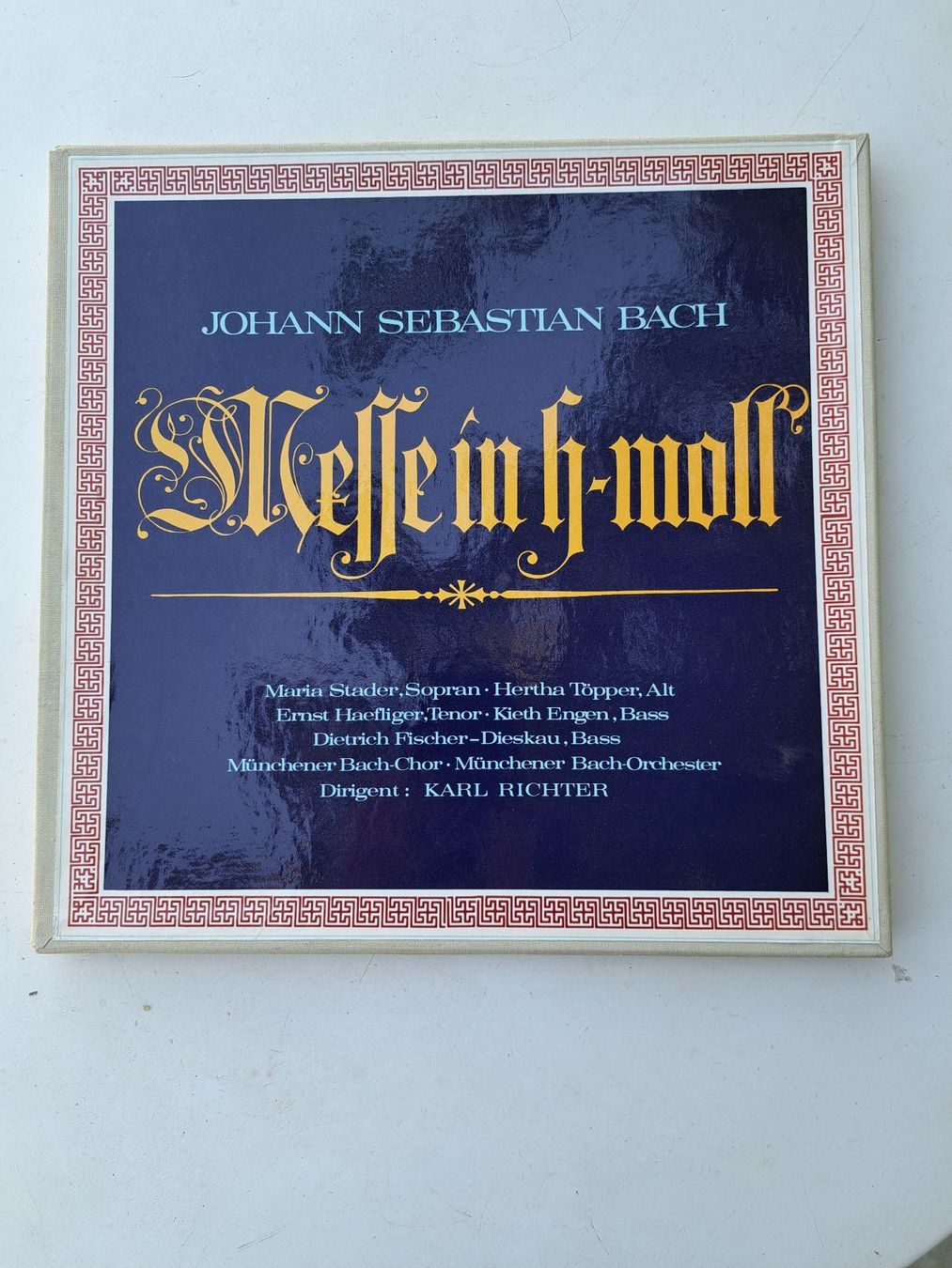 Dischi in vinile: J.S.Bach Messe in h-moll – Usato da Dottikon venduto da lummerins