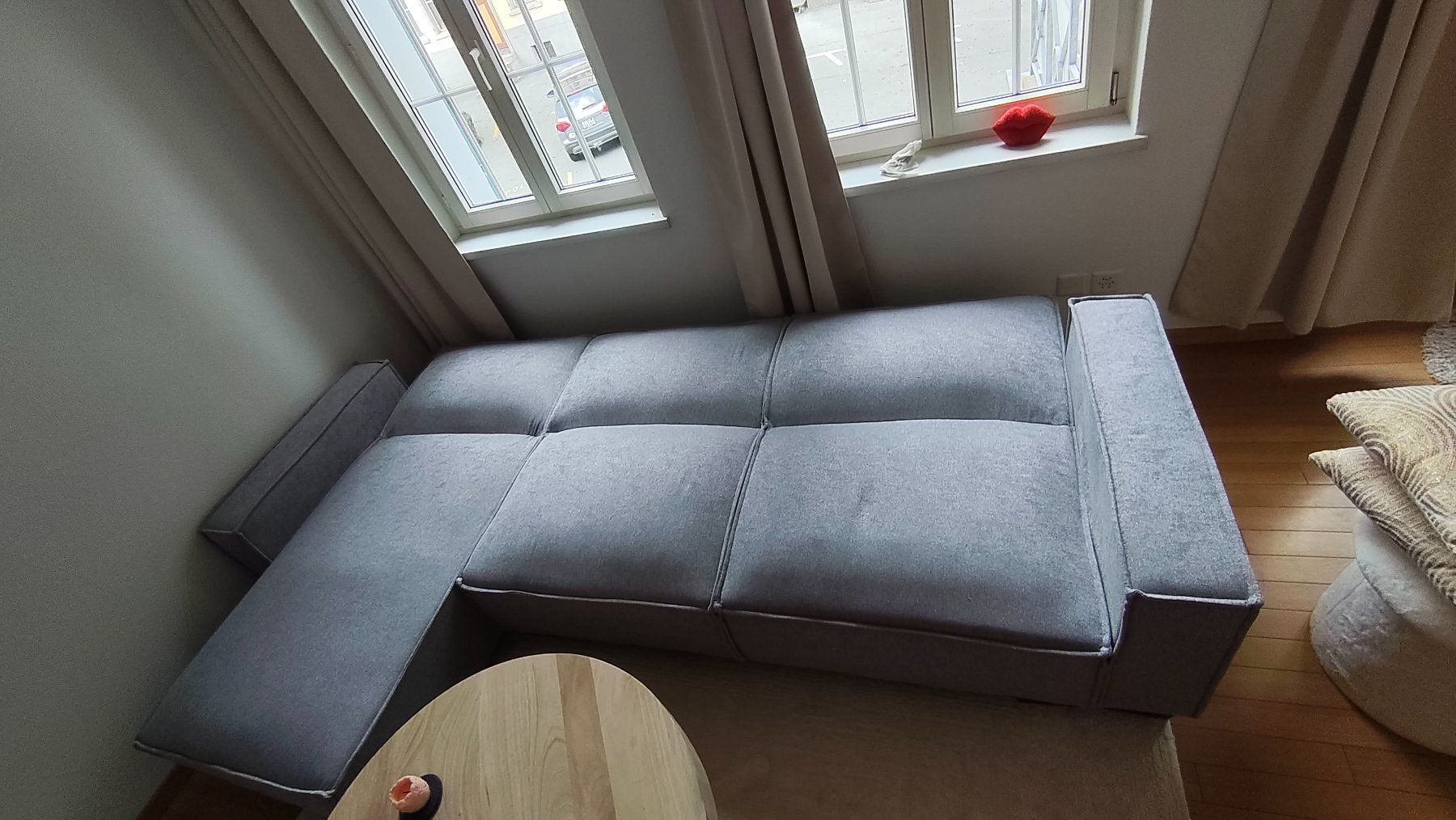 Sofas: Ecksofa Grau mit Ottomane guter Zustand – Gebraucht aus Altstätten SG von S.Willow 5