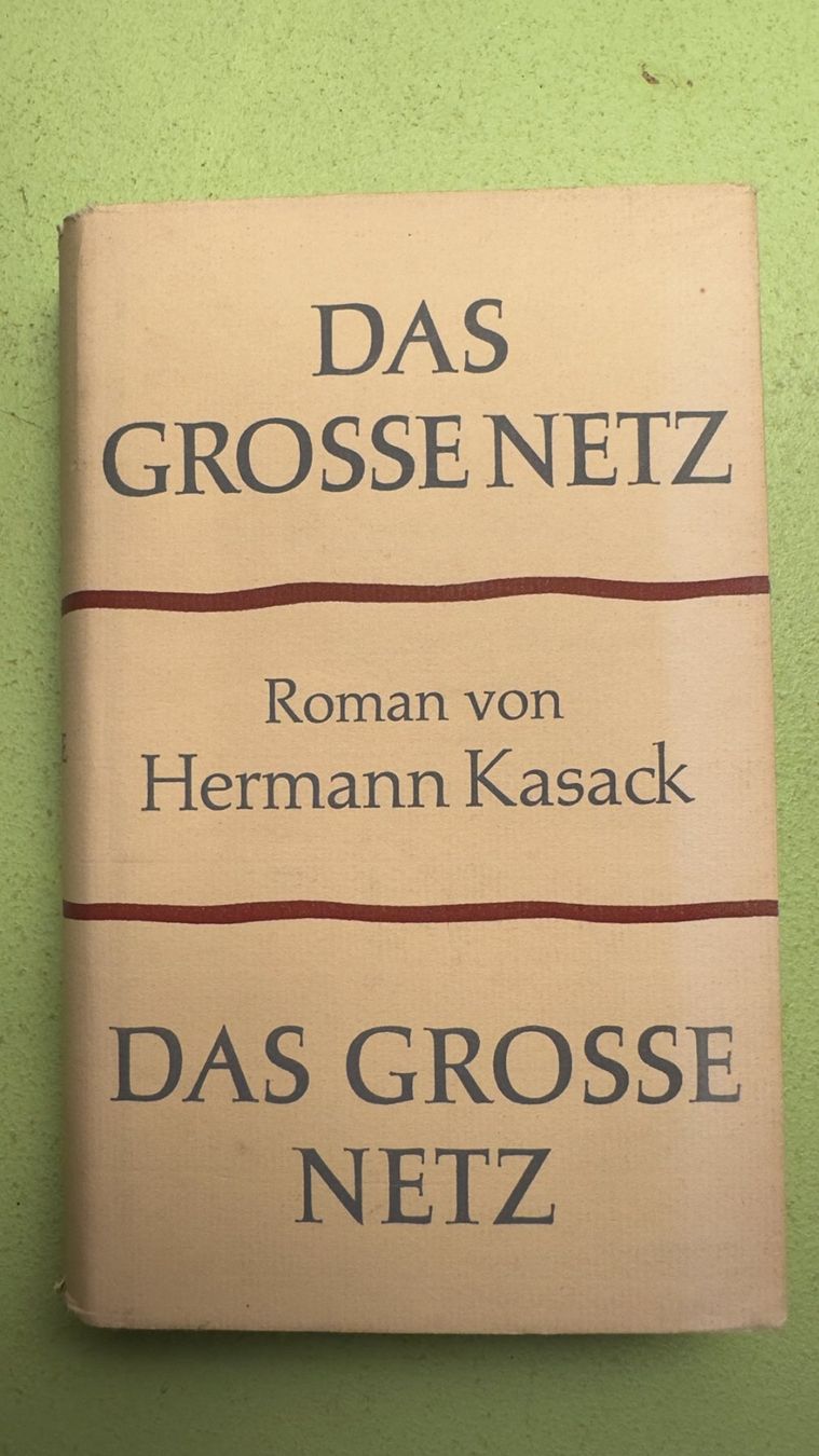 Libri: Hermann Kasack: Das grosse Netz. – Usato da Zürich venduto da allp