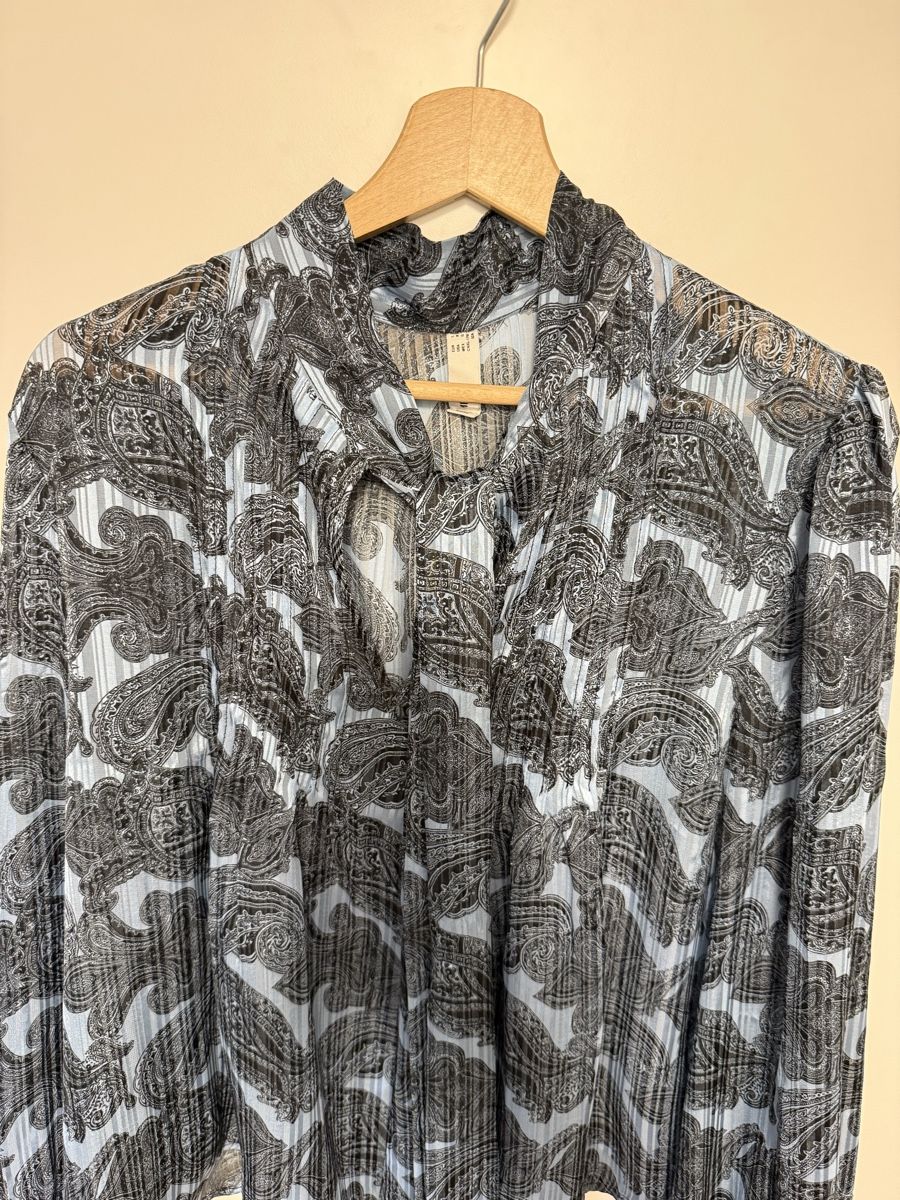 Mango Camicette: Mango - Bluse - blau - L - super Zustand – Usato da Zug venduto da tami12 4