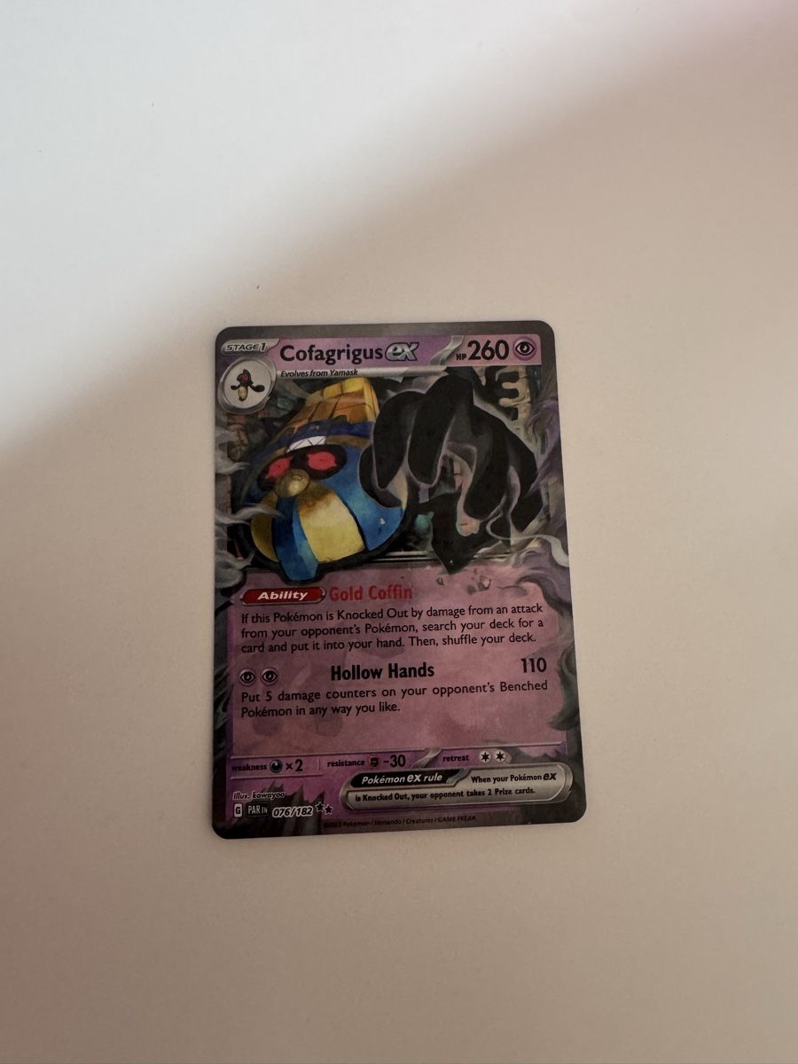 Pokémon Carte collezionabili: Pokemon Karte Cofagrigus EX – Nuovo (secondo la descrizione) da Boniswil venduto da Lisu97p