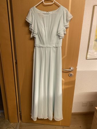 Cocktailkleid Azazie Daphne Farbe Sea Glass Grösse 36 neu