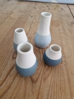 Räder Minivasen Pastell Blautöne - 4er Set  