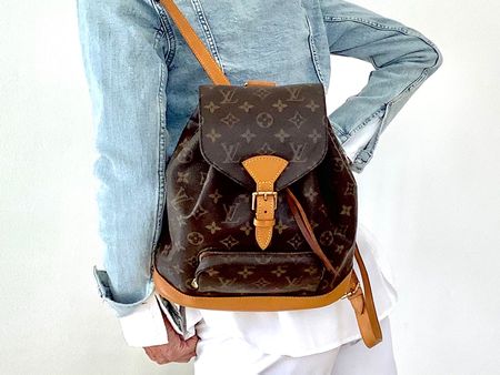 Louis Vuitton Montsouris MM Monogram Echt Top wie Neu