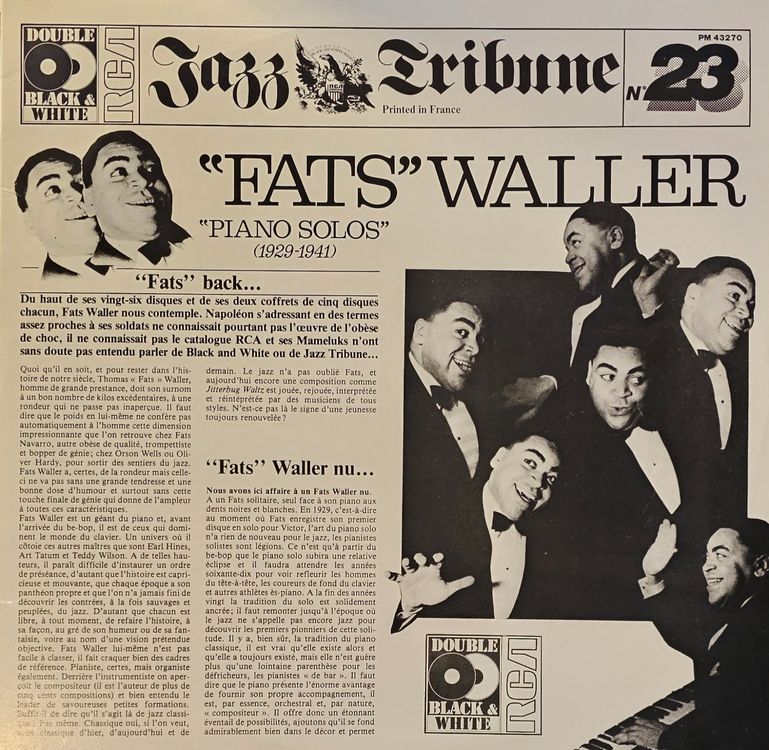 Fats Waller Piano Solos 19291941 Kaufen auf Ricardo