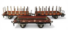3 Buco Niederbordwagen