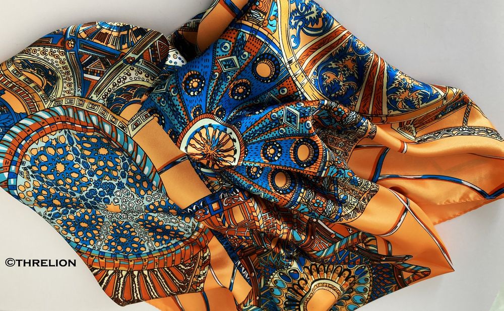 Holibanna 2 Stück Seidenschals Damen | Doppelseitig & Vielseitig | Für Handtasche & Haar