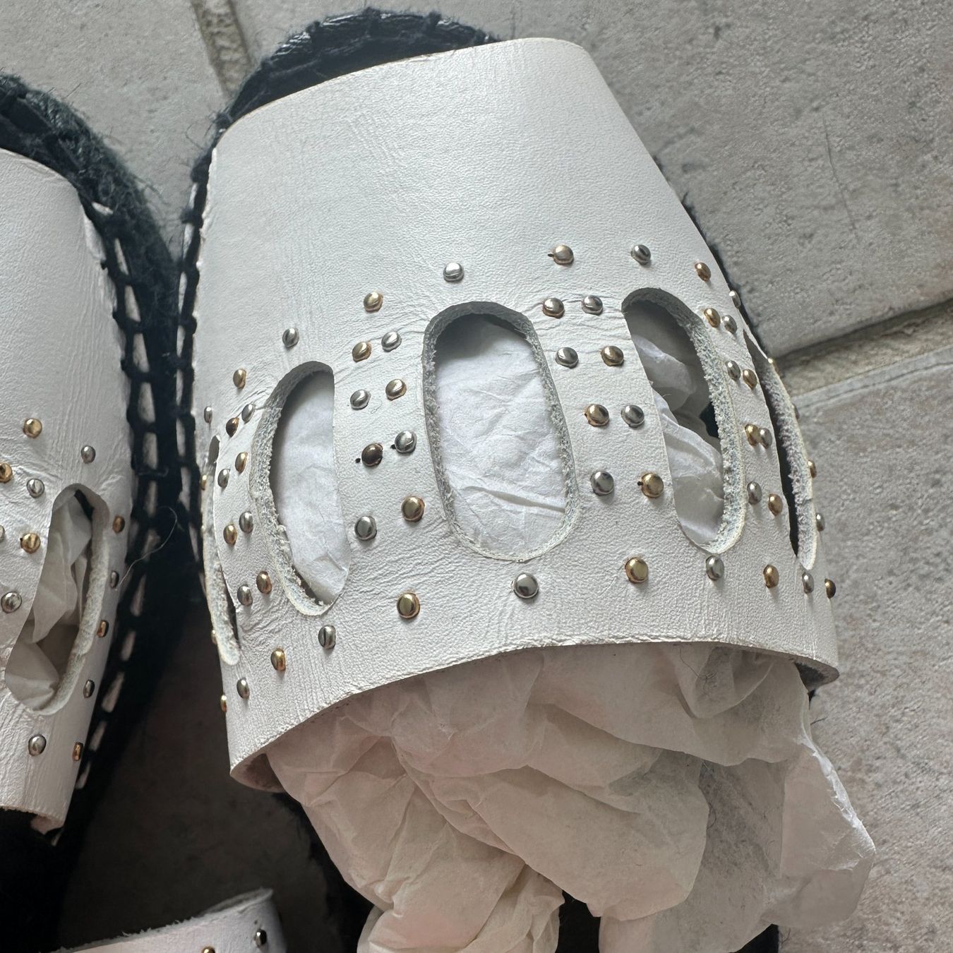 Alexander Mcqueen Damenschuhe: MCQ Sandalen, Gr. 38, Weiss mit Staubbeutel. – Gebraucht aus Zofingen von JumpInVintage 5