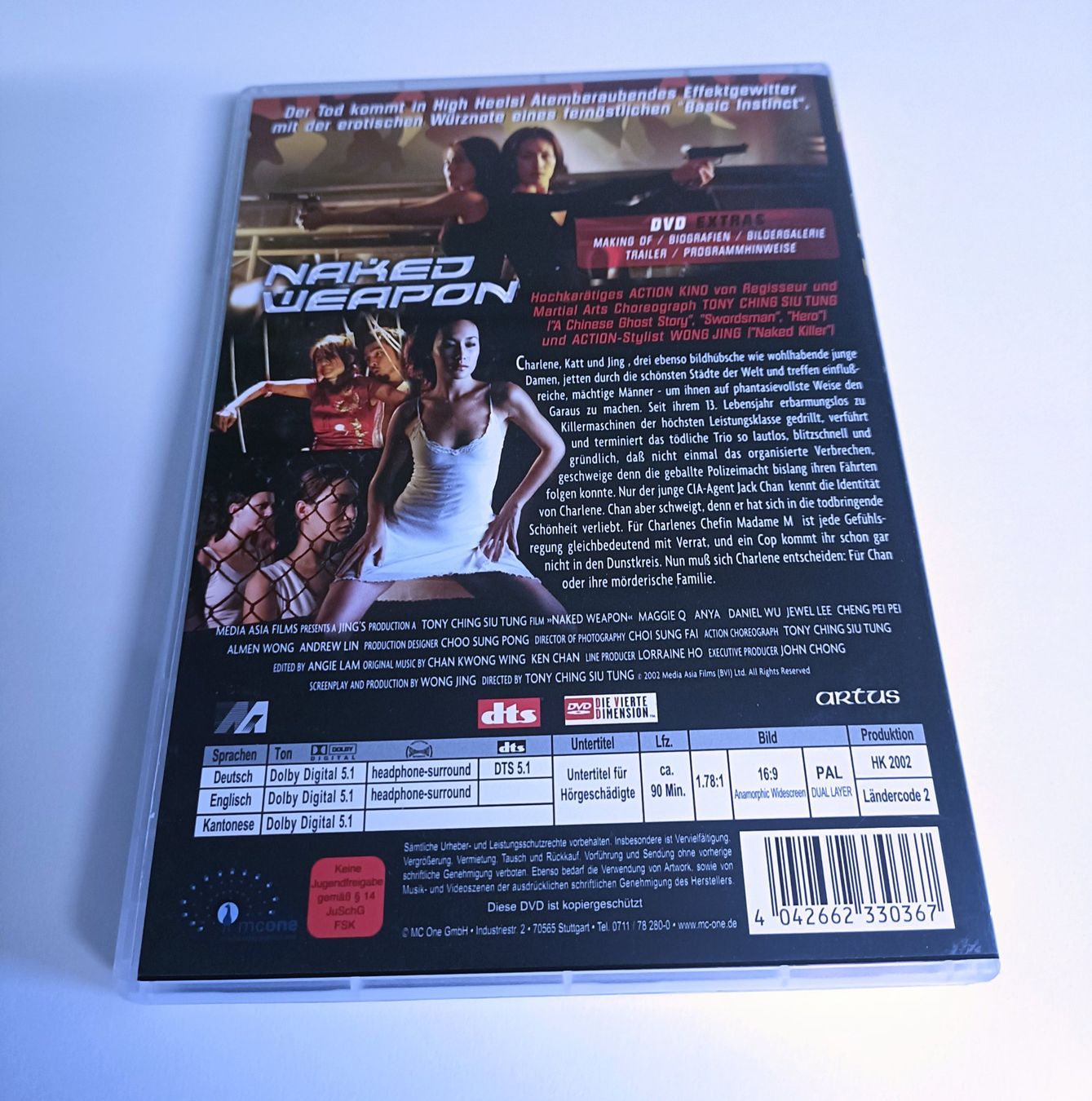 Tous les DVDs: Naked Weapon – D'occasion à Köniz par Movieportal007 1