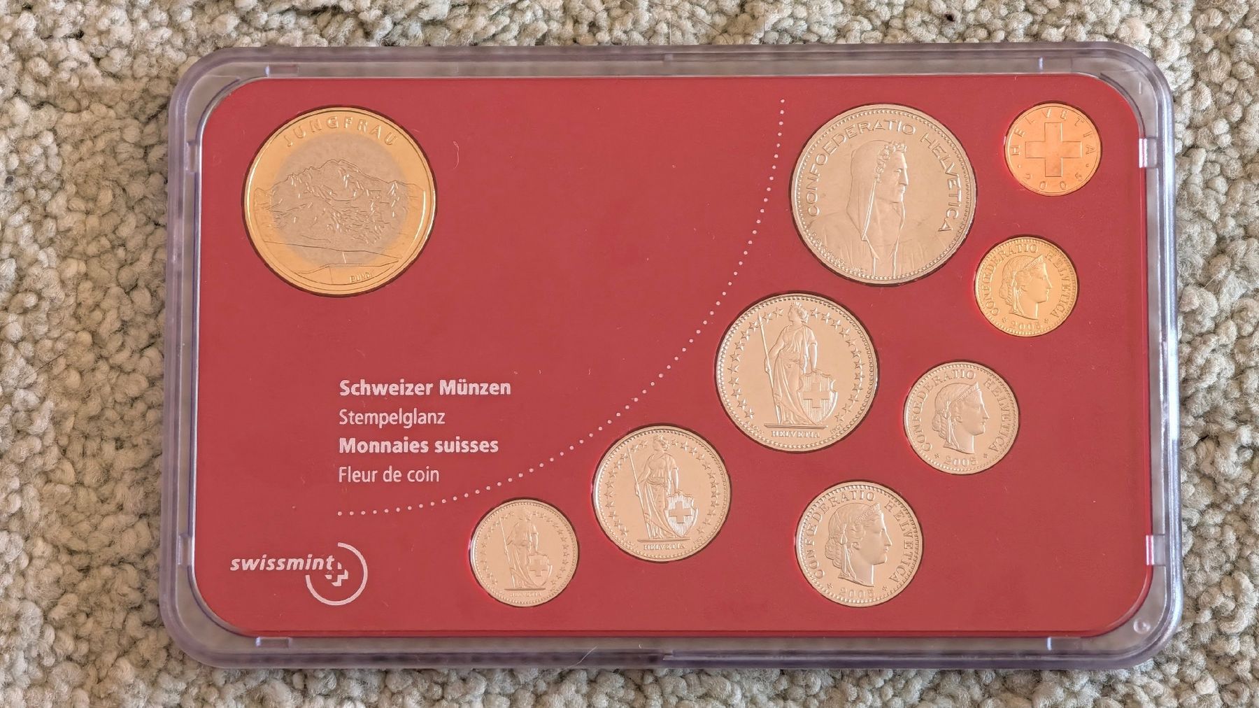 Tutti le monete: Swissmint 2005 (Münzsatz) – Nuovo (secondo la descrizione) da Pfäffikon ZH venduto da Volki73