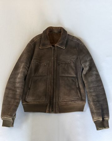 Ferre jacket 100% leather & furred