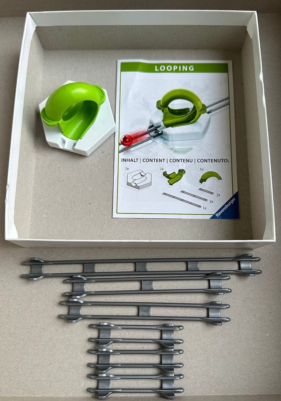 Ravensburger Giocattoli: GraviTrax Starter-Set + 3 Erweiterungen – Usato da Basel venduto da X.R.F 9