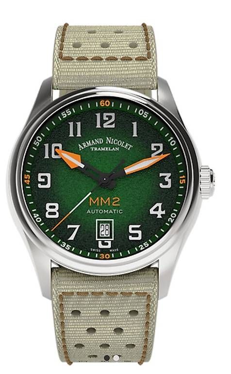 Armand Nicolet Orologi: Montre / Watch Armand Nicolet MM2 – Usato da Verbier venduto da Plav_ 2