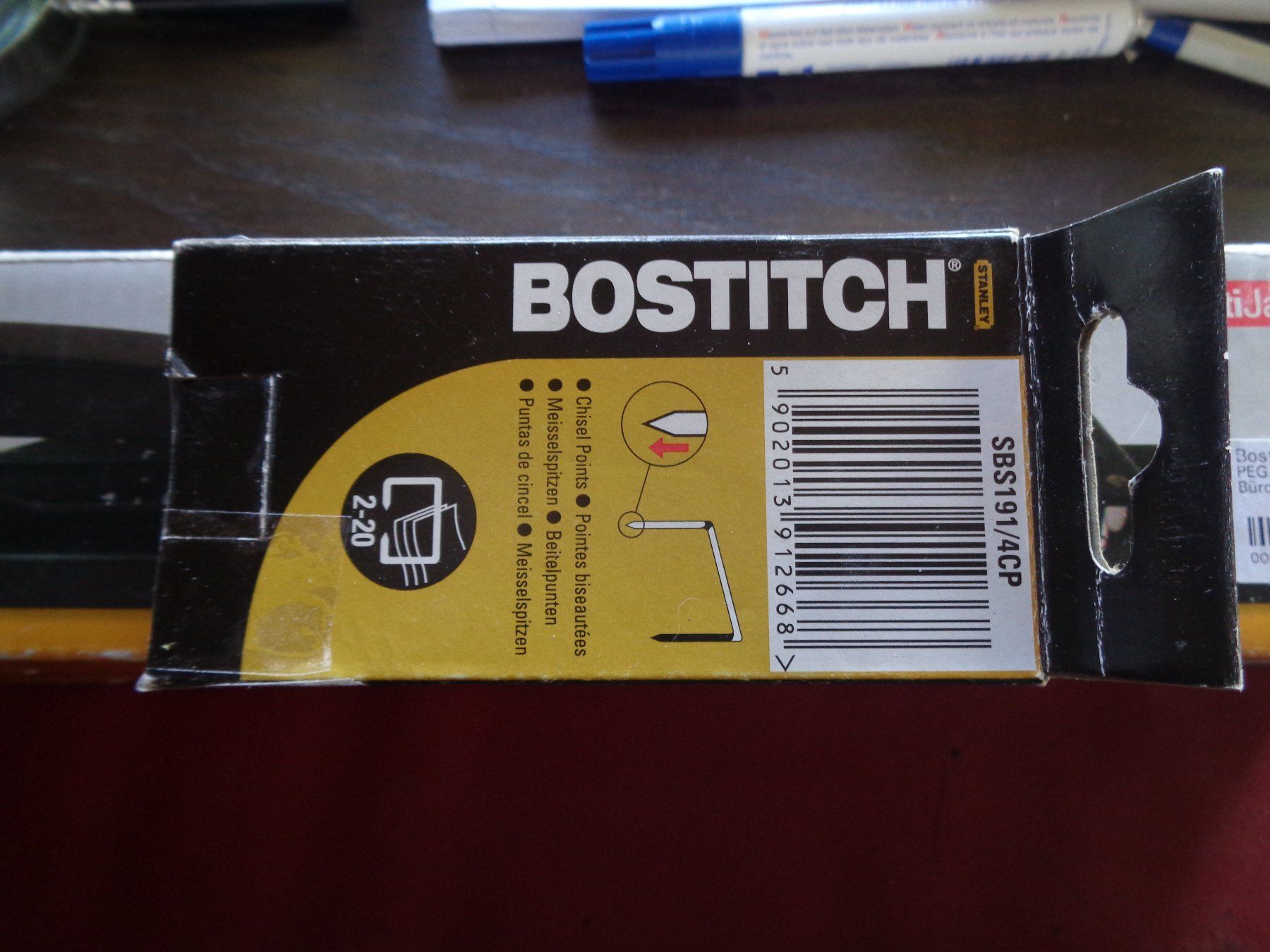 Macchine rilegatrici: Bostitch  -  Langarm-Hefter – Usato da Termen venduto da Zofingia01 4