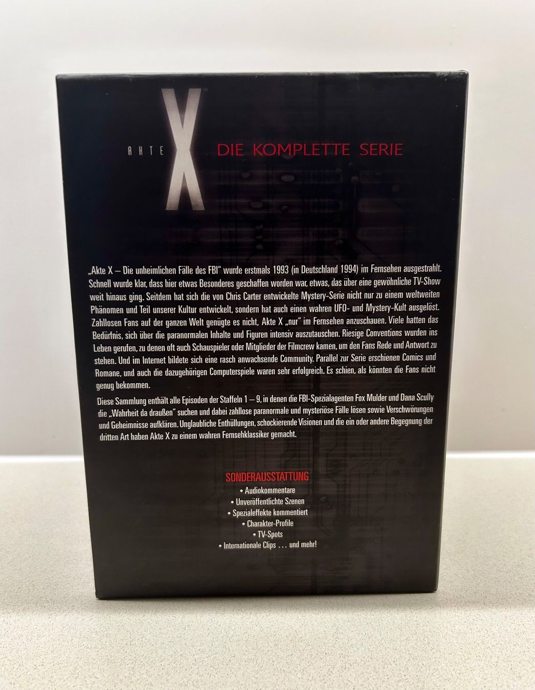 Tutti i DVDs: Akte X - Die komplette Serie – Usato da Klingnau venduto da martinak79 3